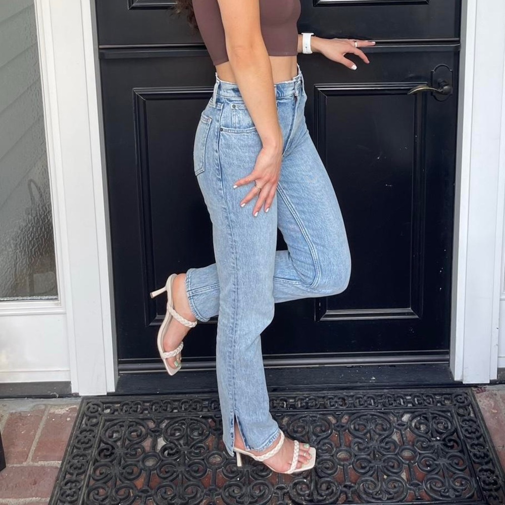 Abercrombie 90s Straight High Rise Jeans